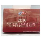 2010 Us Mint Silver Proof Set