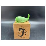 Fenton Chameleon Glass Figurine In Box