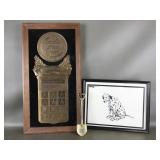 Detroit Free Press Dalmation Memorial Print