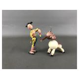 Goula Spain Bull  Matador Bullfighter Bobble Heads