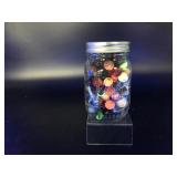 Vtg Luster, Cadmium & Manganese Glowing Marbles