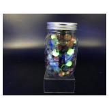 Vtg Luster, Cadmium & Manganese Glowing Marbles