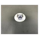Striking Sterling Silver Statement Ring