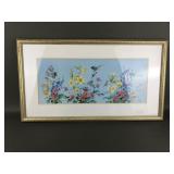 Carolyn Shores Wright Framed Hummingbird Print