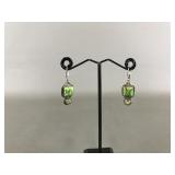 Sterling Silver & Gemstone Earrings