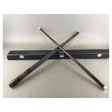 Sportcraft 2 Piece Pool Cue Stick In Box
