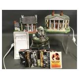Vintage 'tara' Lighted Sculpture Gone With Wind