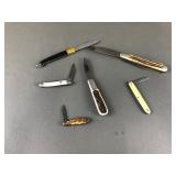 Vtg Queen Cutlery Folding Knife & More