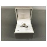 Sterling Silver Swarovski Crystal Kiera Ring