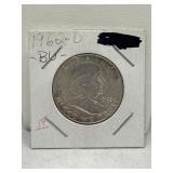 1962d Franklin Half Dollar