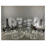 Vintage Gothic Pressed Glass Tumblrs & More
