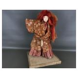 Vintage Japanese Kabuki Doll Figurine
