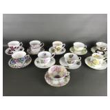 Antique & Vintage Mix N' Match Teacups & Saucers