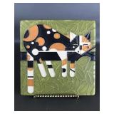 Motawi Tileworks Ann Arbor Mi Sleeping Cat Tile
