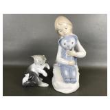 Lladro Porcelain Vintage Figurines