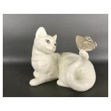 Lenox Cat Kitten With Butterfly Enchantment
