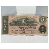 1864 Confederate $10 Bill