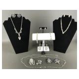Art Deco Old Hollywood Style Costume Jewelry