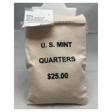 2016 Us Mint Quarters $25 Face Value