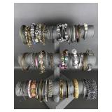 Vintage & Modern Costume Jewelry Bracelets