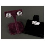 Sterling Silver Ring & Earrings Set