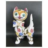 Vintage Ceramic Novelty Cat Figurine