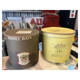 (2) Vintage Hat Boxes – (1) Disney and (1) Stetson