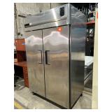 True 2-Door Stainless Steel Commercial Refrigerator