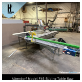 Altendorf Model F45 Sliding Table Saw