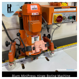 Blum MiniPress Hinge Boring Machine