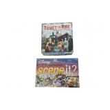 Ticket to Ride & New Disney Scene It