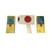 Fisher Price Hand Held Movie Viewer & 2 Cartridges