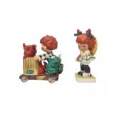 Goebel Redhead Figurines (2)