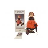 Vintage MI Hummel On Holiday Porcelain Doll
