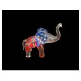 Lenox Red White & Blue Elephant Figurine