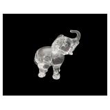 Large Salviati Murano Style Elephant Figurine