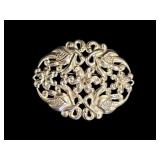 Vintage Dancraft Sterling Silver Brooch