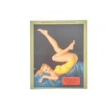 Rare Uncut WW2 Punch-Out Aircraft Pinup Art
