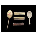 Vintage Comb and Brush Lot
