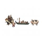 Vintage Wooden Christmas Figurines & More!