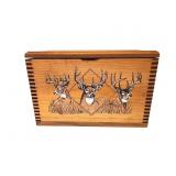 Vintage Evan Sports Ammo Wooden Box