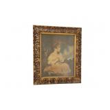 Mid 20th Century "The Age of Innocence" Framed Art
