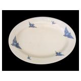 Antique Ironstone Oval Platter