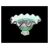 Late 19th Century Small Victorian Art Glass Dish
