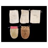 Vintage Drawstring Bags