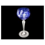 Vintage Nachtmann Traube Crystal Wine Glass 8.25"