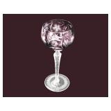 Vintage Nachtmann Traube Crystal Wine Glass 8.25"