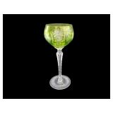 Vintage Nachtmann Traube Crystal Wine Glass 8.25"