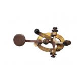 Antique Brass Morse Code Telegraph Key