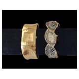 Two Cuff Watch Bracelets - Waltham & Gramercy